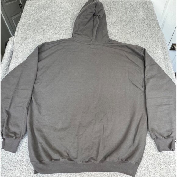 Mossy Oak Camo Lined Gray Pullover Hoodie Outdoor Hunting Performance Sweatshirt - Picture 6 of 10